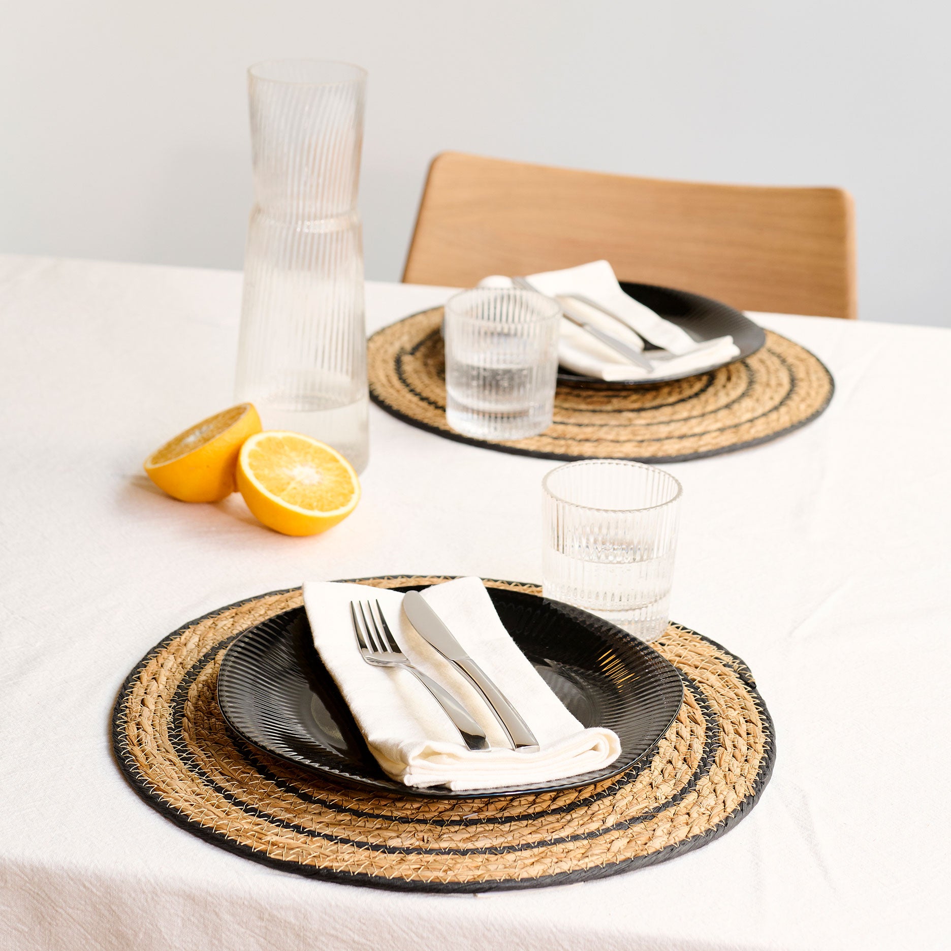 Peace stripe dækkeserviet